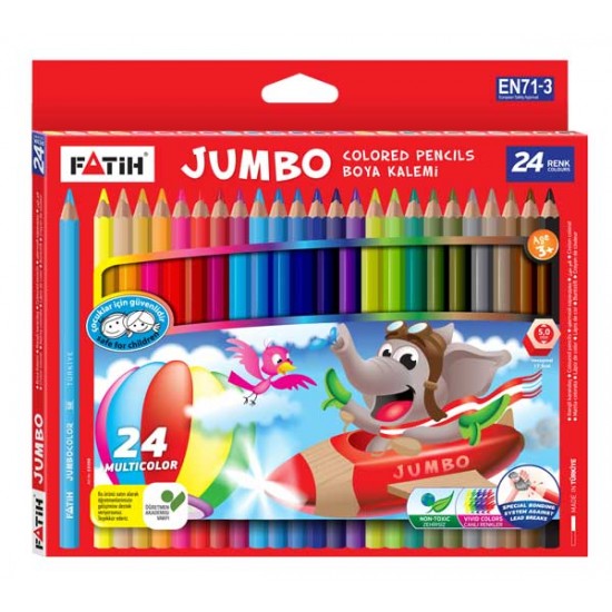 FATİH 33424 KURUBOYA JUMBO 24 RENK TAMBOY