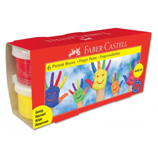 FABER PARMAK BOYASI 6 RENK 45 ML 160422