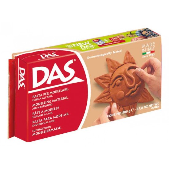 DAS 387100 SERAMİK HAMURU 500GR KAHVERENGİ
