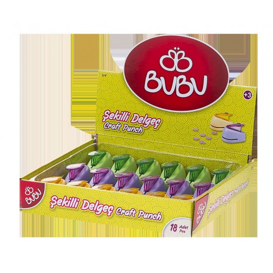 BU-BU 00019 ŞEKİLLİ DELGEÇ 18Lİ