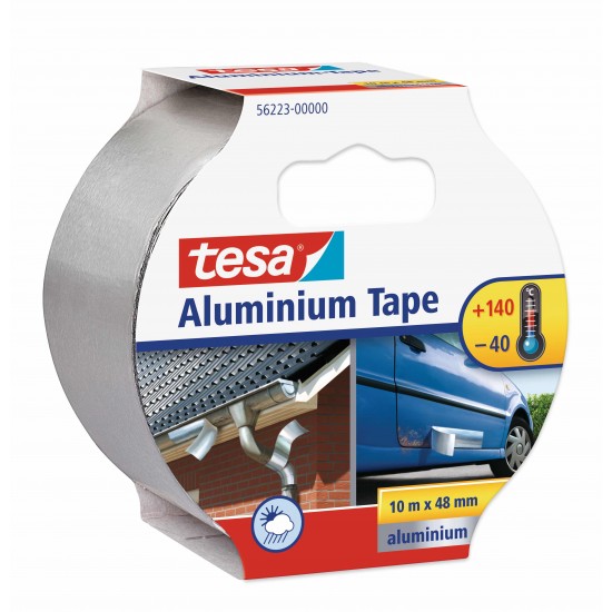 TESA 56223 ALUMINYUM BANT TAPE STRONG 50UM ON LINER 10MX50MM