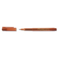 FABER BROADPEN KEÇELİ KALEM KAHVERENGİ 155476