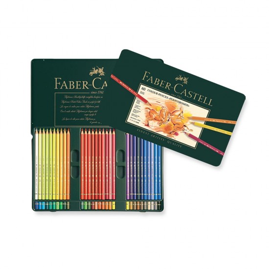 FABER POLYCHROMOS KURUBOYA KALEMİ 60LI 110060