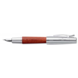 FABER E-MOTİON DOLMAKALEM KROM AHŞAP KAHVE M 148200