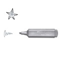 FABER FOSFORLU KALEM 46 METALİK GÜMÜŞ 154661