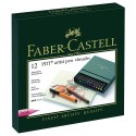 FABER PİTT ARTİST PEN 12 RENK STUDİO BOX 167146