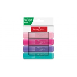 FABER FOSFORLU KALEM 46 PASTEL RENK 2024 4LÜ 254654