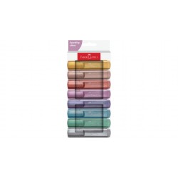 FABER FOSFORLU KALEM 46 METALİK RENK 2024 8Lİ 254678