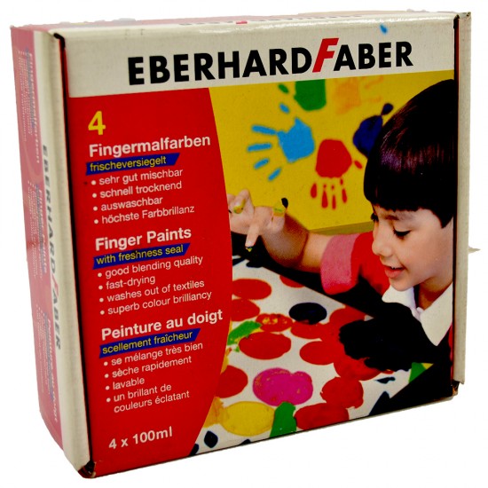 EBERHARD FABER EF578804 PARMAK BOYASI 100ML 4LÜ