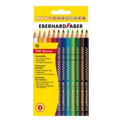 EBERHARD FABER 12Lİ THE WİNNER KURU BOYA 4MM MİNE