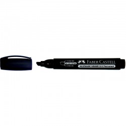 FABER PERMANENT MARKÖR 54 SİYAH KESİK UÇ 152761 FABER PERMANENT MARKÖR 54 SİYAH KESİK UÇ 152761