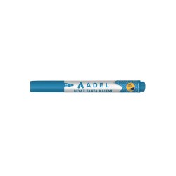 ADEL BEYAZ TAHTA KALEMİ YUV.UÇ MAVİ 881012