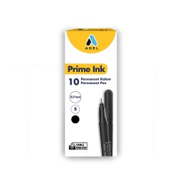 ADEL PRİME INK ( PERMANENT KALEM) SİYAH S 000002