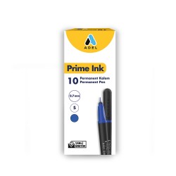 ADEL PRİME INK (PERMANENT KALEM) MAVİ S 000003