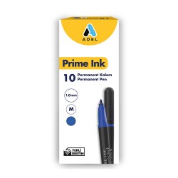 ADEL PRİME INK (PERMANENT KALEM) MAVİ M 000005