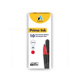 ADEL PRİME INK (PERMANENT KALEM) KIRMIZI M 000006