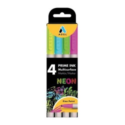 ADEL PRİME INK MULTİSURFACE 4LÜ NEON 000103