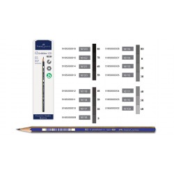 FABER GOLDFABER DERECELİ KALEM 6H 12Lİ 000002
