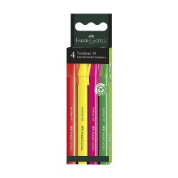 FABER FOSFORLU KALEM 38 NEON 4LÜ 157774