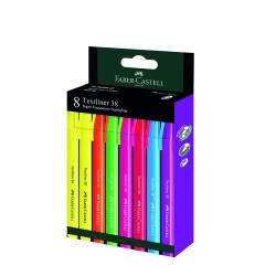 FABER FOSFORLU KALEM 38 NEON 8LI 157778
