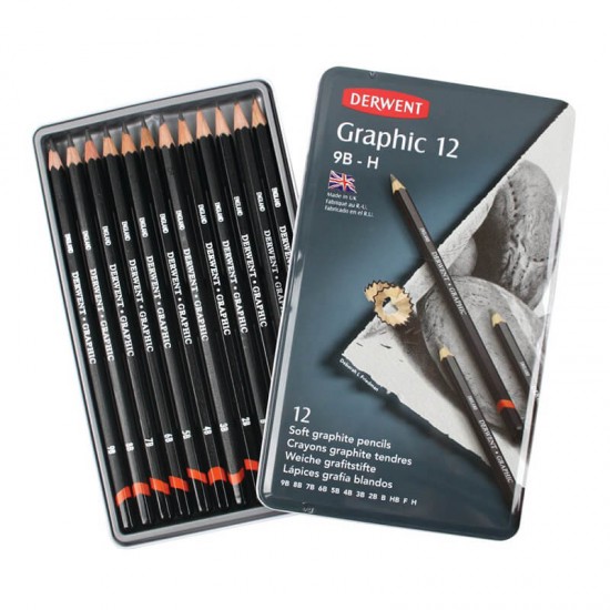 DERWENT DW34215 GRAPHİC SOFT 12Lİ