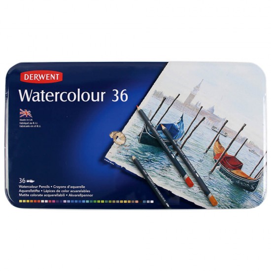 DERWENT 32885 WATERCOLOUR 36LI TENEKE KT