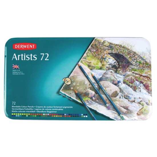 DERWENT DW32097 ARTİSTS TENEKE KT 72Lİ