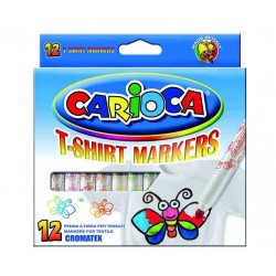 CARİOCA 40957 CROMATEX KUMAŞ BOYAMA 12Lİ BLS
