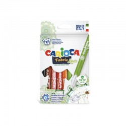 CARİOCA 42909 KEÇELİ KALEM KUMAŞ FİNE 10LU