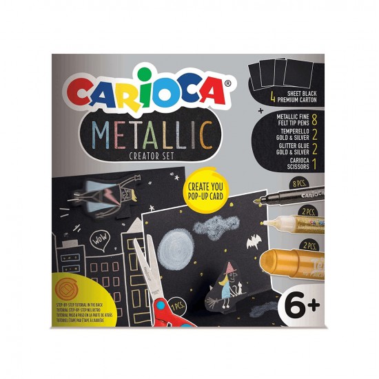 CARİOCA 43165 METALİK BOYA SETİ