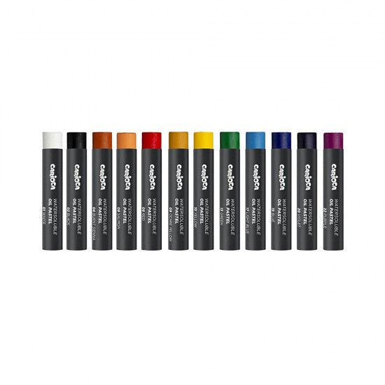 CARİOCA 45214 PLUS WATERSOLUBLE YAĞLI PASTEL 12Lİ