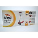 VOIT 218C/021 IŞIKLI GENİŞ 3 TEKER SCOOTER KIRMIZI