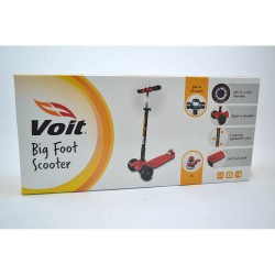 VOİT 218C/021 IŞIKLI GENİŞ 3 TEKER SCOOTER KIRMIZI