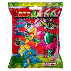 AGT 1981444001 DÖNÜŞEBİLEN  DİNOZOR ROBOTLAR LETRANIMAL JURASSIK COMBO