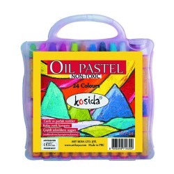 KOSİDA KYP-24 YAĞLI PASTEL BOYA 24 RENK