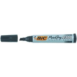 BİC PERMANENT MARKÖR 2300 KESİK UÇ SİYAH 820926