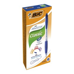 BİC ATLANTİS CLASS TÜKENMEZ KALEM KALEM MAVİ 12Lİ 8871311