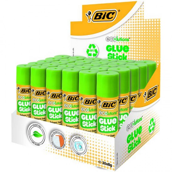 BİC ECO GLUE STİCK 8GR 30LU 8923442