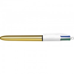 BİC 4 COLOURS SHINE ALTIN GÖVDE TÜKENMEZ KALEM 964774/982878