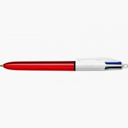 BİC 4 COLOURS SHINE KIRMIZI GÖVDE TÜKENMEZ KALEM 982877