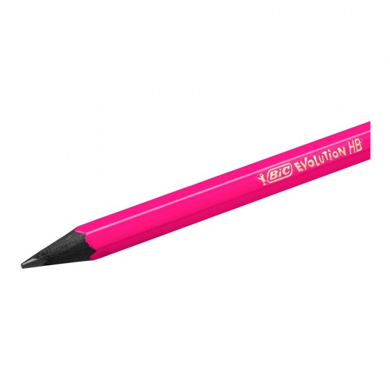 BİC EVOLUTION FLUO KURŞUN KALEM 4LÜ 940758