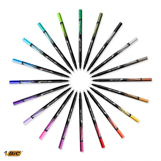 BİC INTENSITY FINE LINER TURUNCU 12Lİ KT 942063/934420