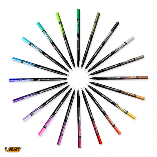 BİC INTENSITY FINE LINER MOR 12Lİ KT 942066/934426