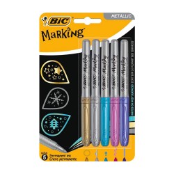 BİC INTENSITY PERMANENT MARKÖR METAL 5Lİ BLS 942861 946042
