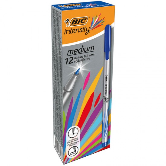 BİC INTENSITY MEDIUM LINER MAVİ 12Lİ KT 964779