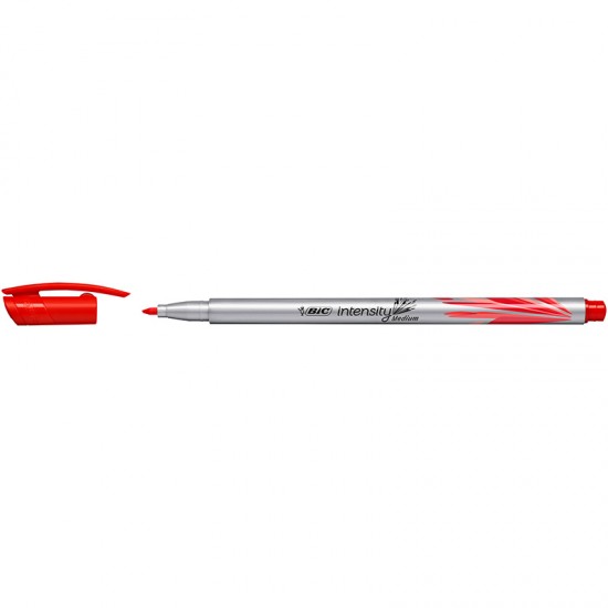 BİC INTENSITY MEDIUM LINER KIRMIZI 12Lİ KT 964847