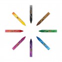 BİC DUO MAGIX FARKLI YÜZEYLER İÇİN PASTEL 8 RENK