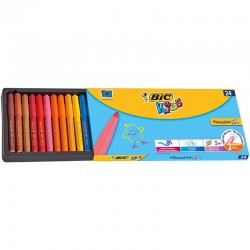 BİC VİSA YIKANABİLİR JUMBO KEÇELİ KALEM 24LÜ 8290053