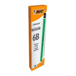 BİC CRITERIUM 550 DERECELİ KALEM 6B 12Lİ 857593