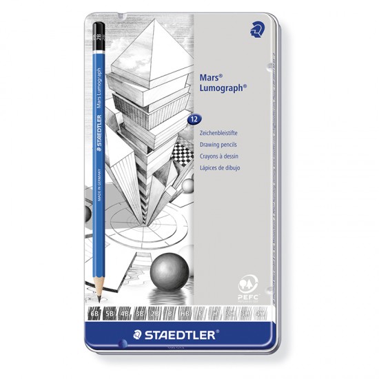 STAEDTLER 100-G12 MARS LUMOGRAPH KURŞUN KALEM